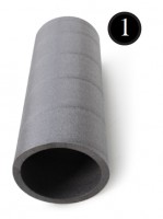 Isolierter Kanal 160 mm Durchmesser, 2m lang